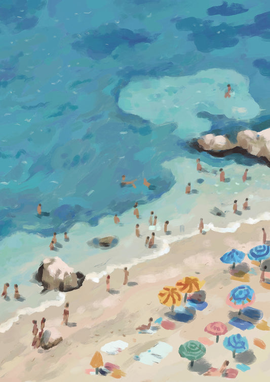 Summer Day Out at the Beach