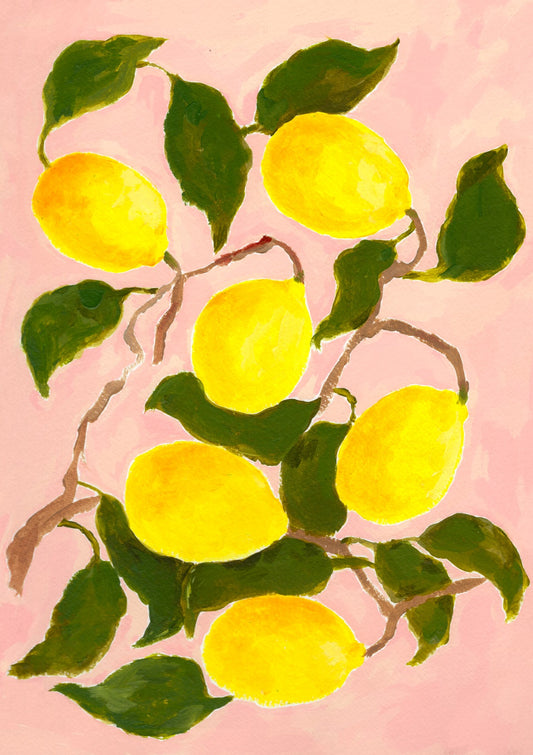 Under the Lemon Tree - Pink