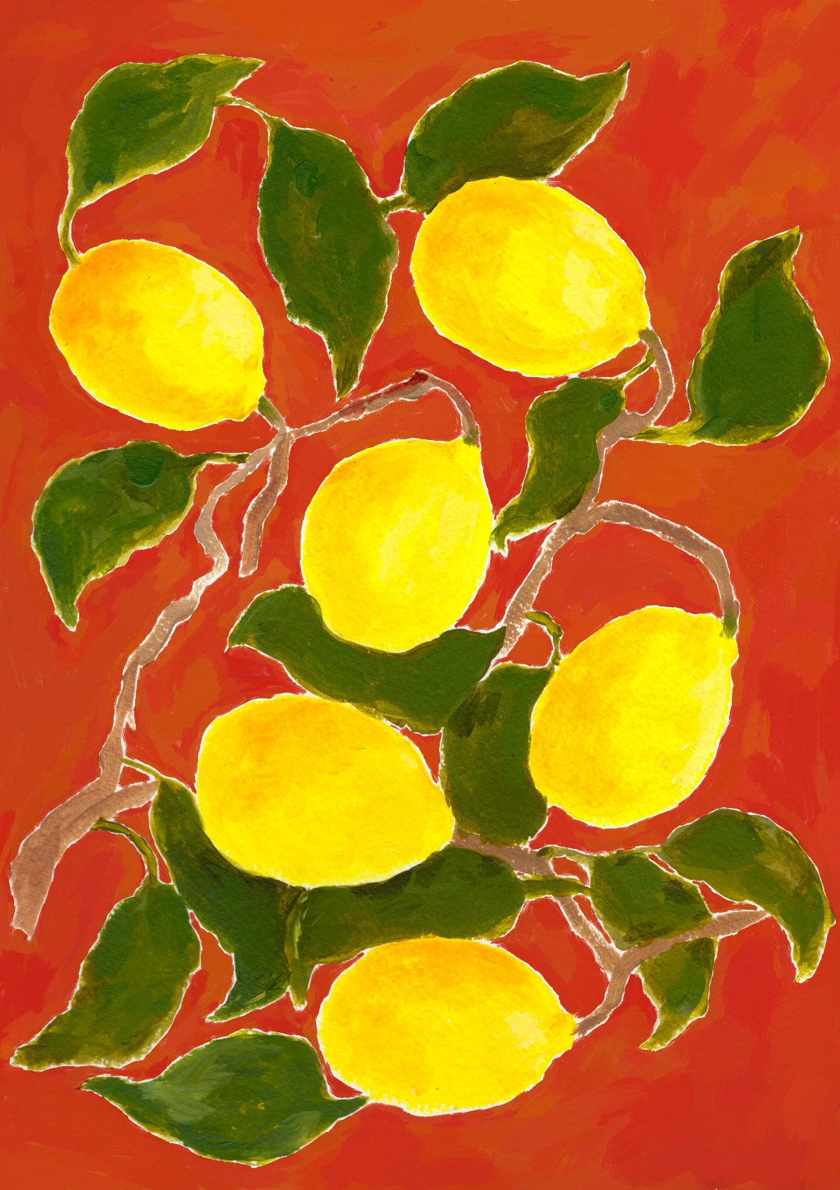 Under the Lemon Tree - Terracotta