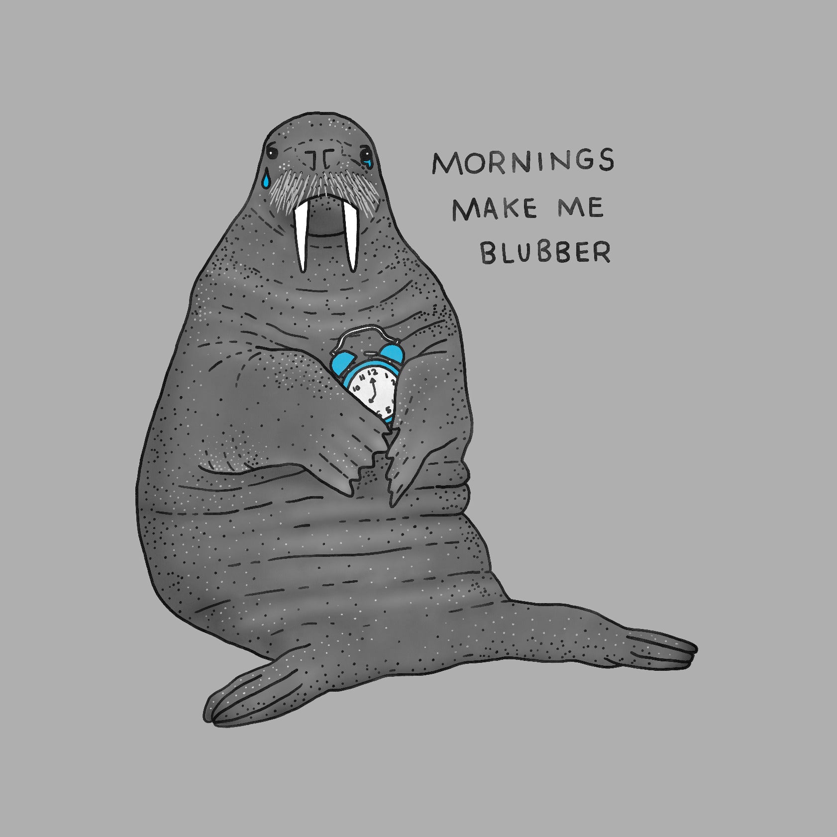 Sad Sleepy Walrus