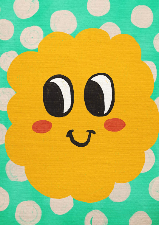 Make It Smile - Cheerful Yellow Character