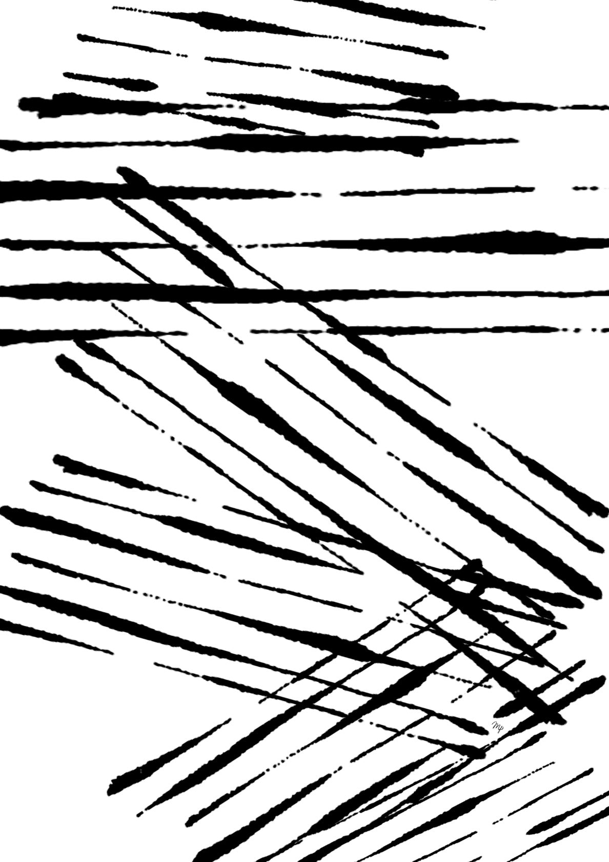 Abstract Mikado Game set