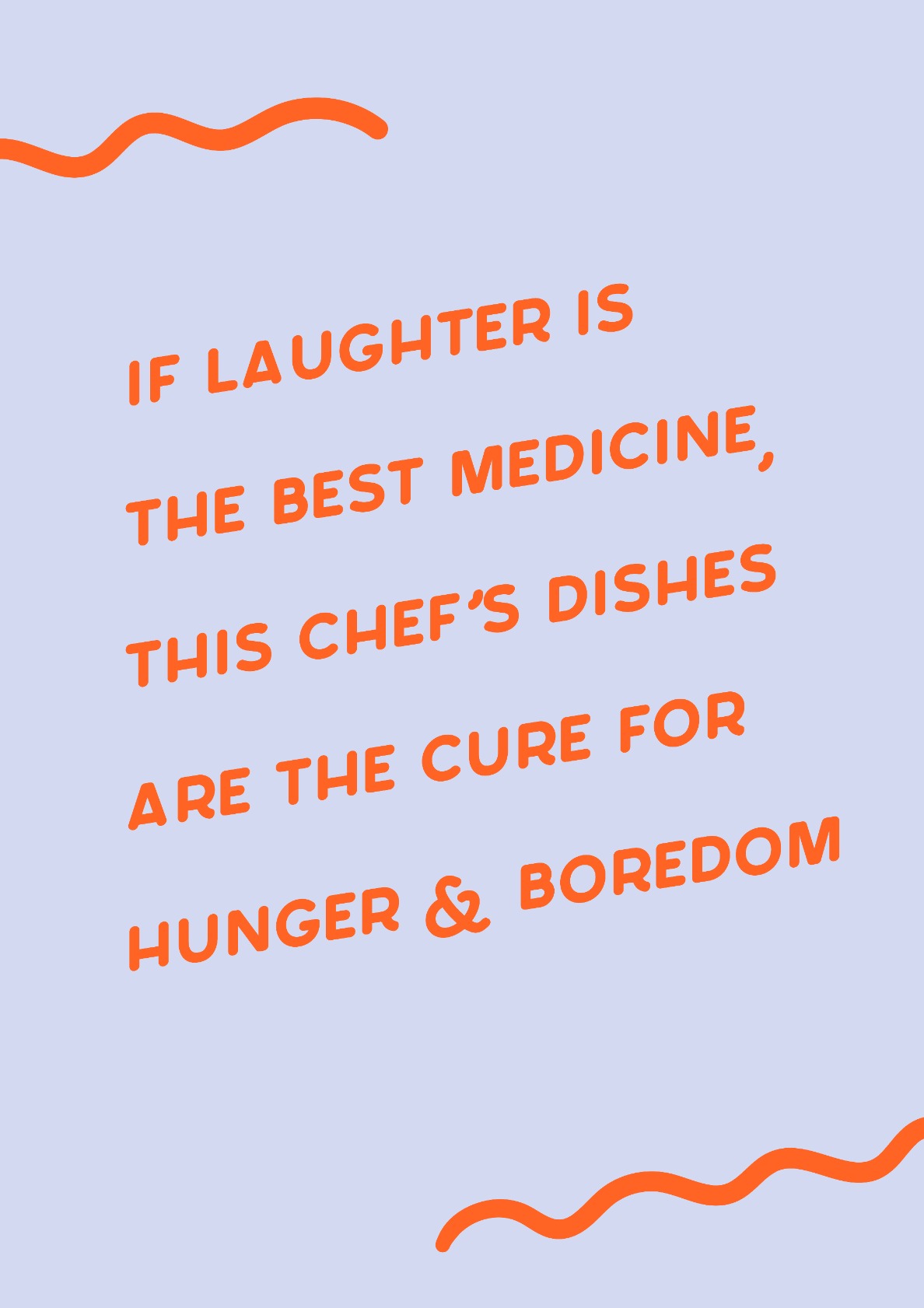 Funny Chef Quote Art