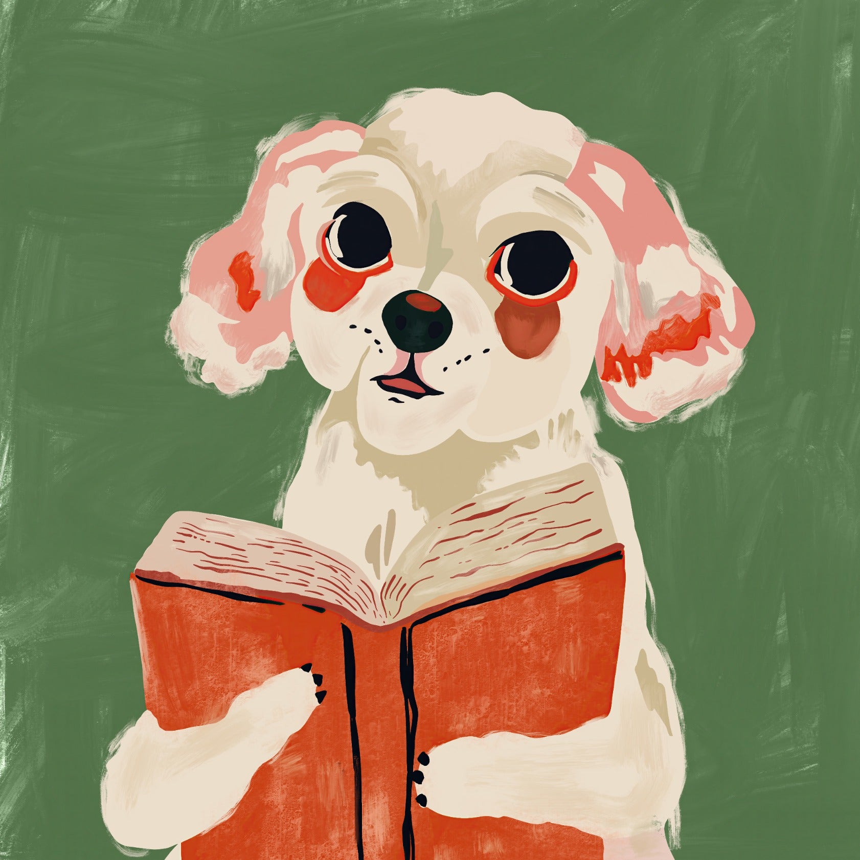 Bookish Pup