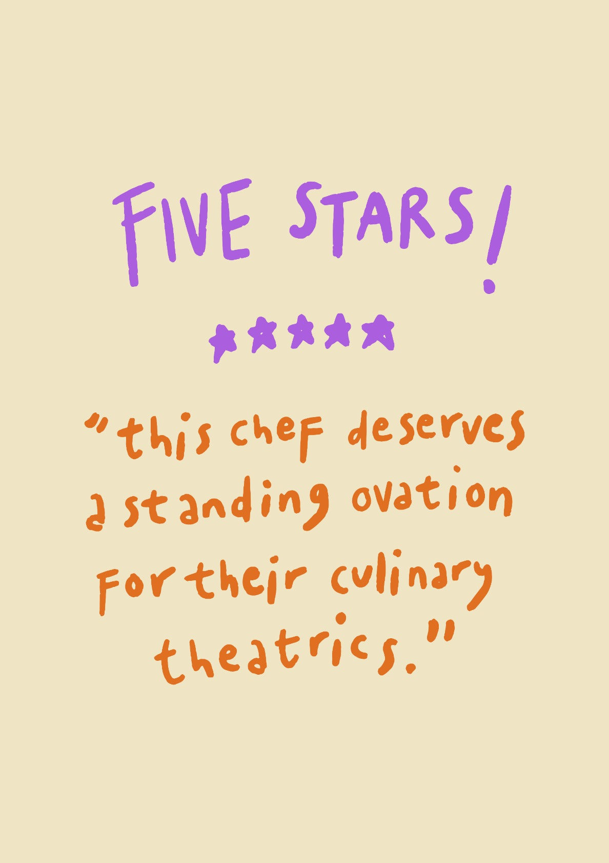 Five Stars Chef Art