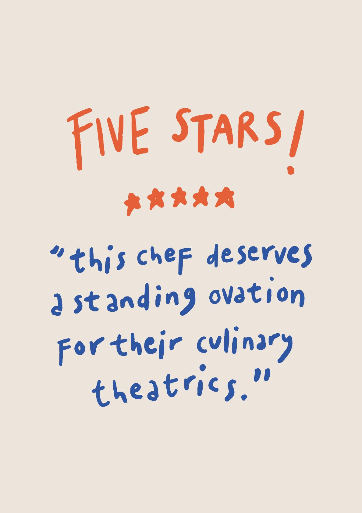 Five Stars Chef Art