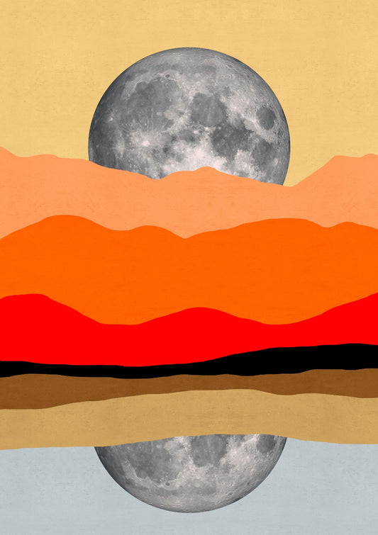 Surrealist landscape