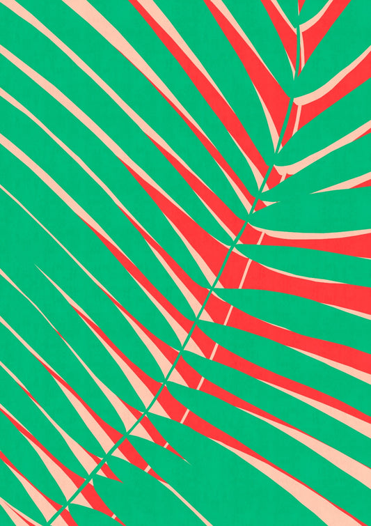 Tropical fashion leaf 3