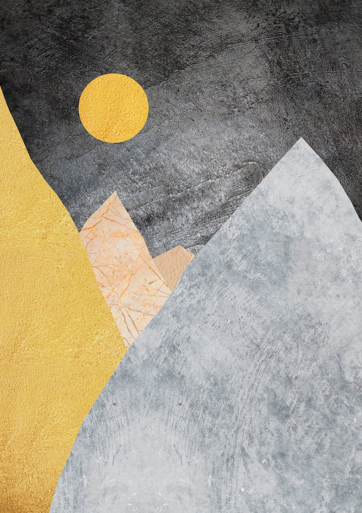 Landscape in collage 3