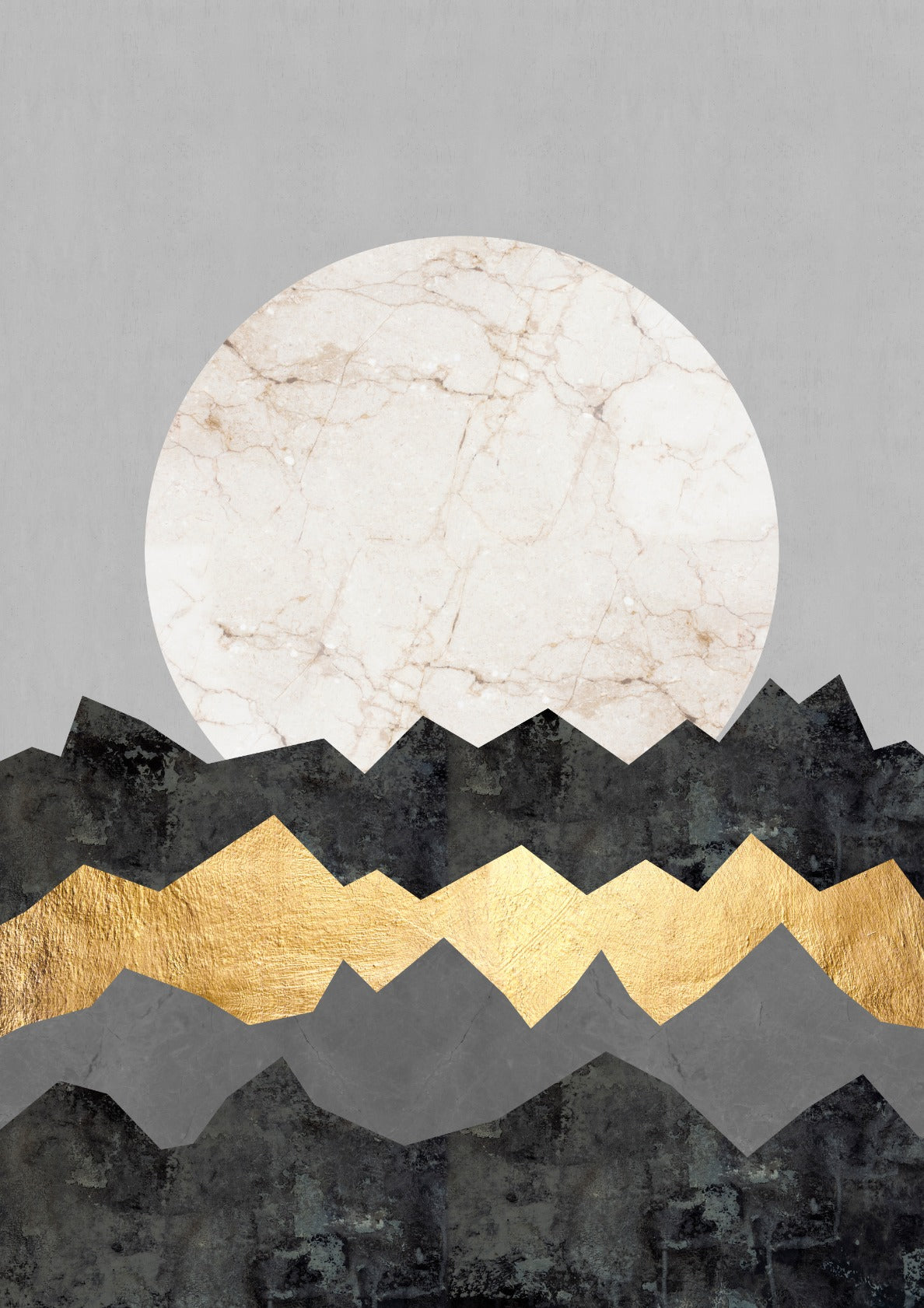 Landscape in collage 4