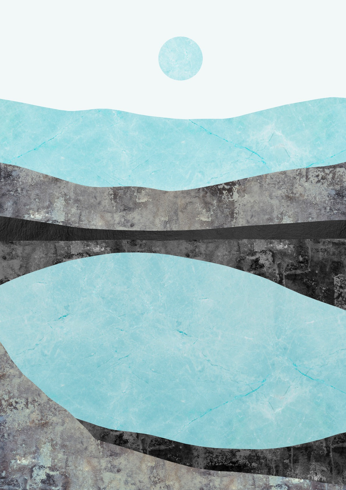 Landscape in collage 6