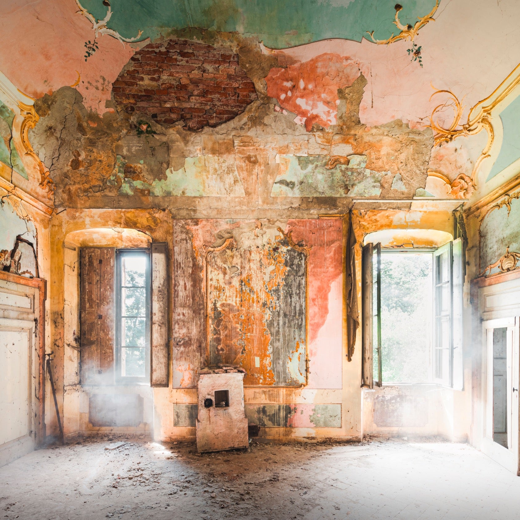 Colourful Room in Decay