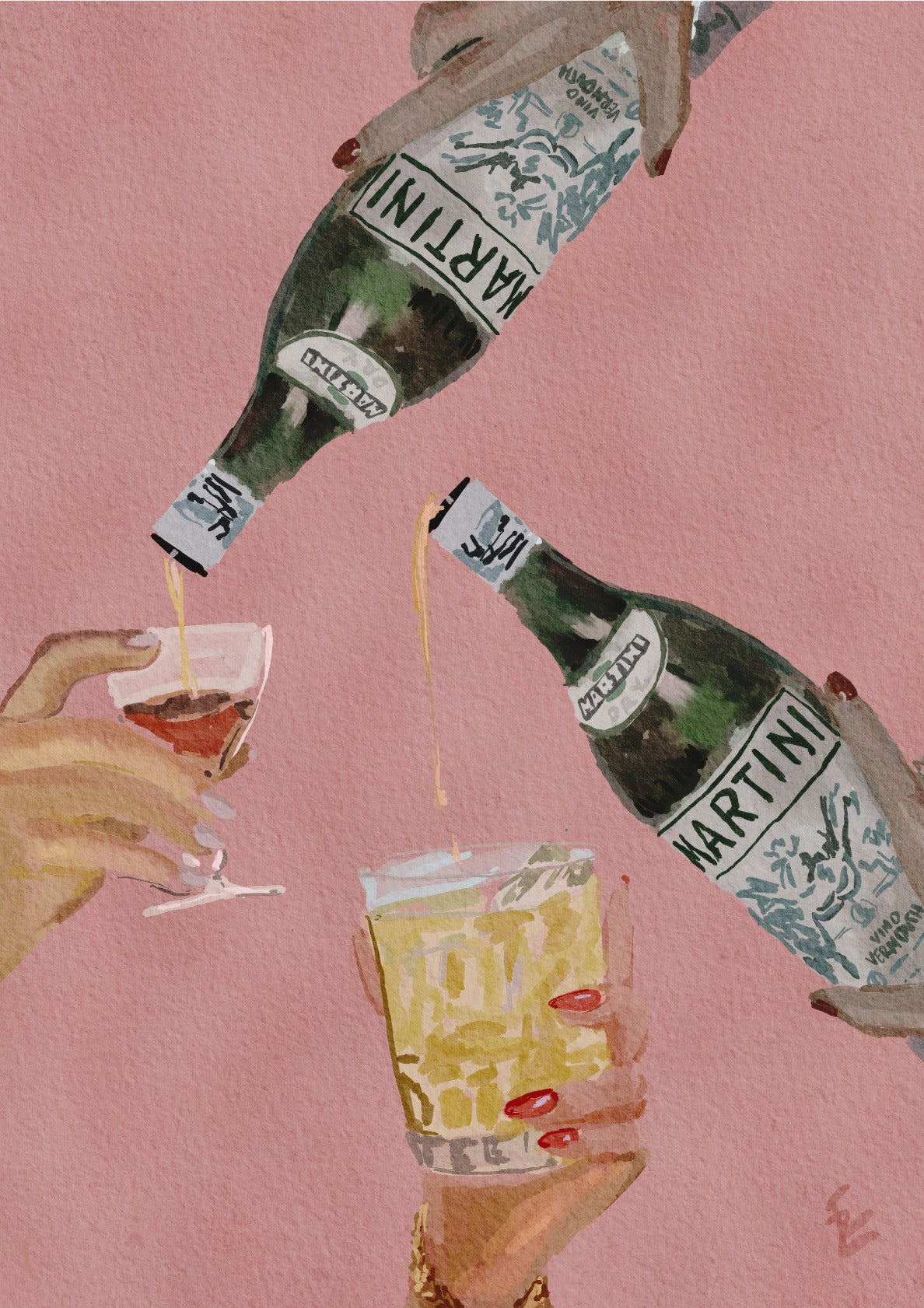 One more martini, please