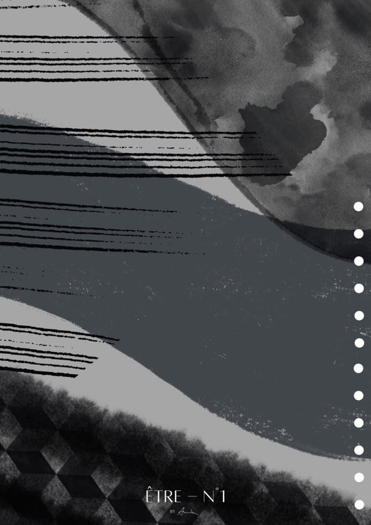 Abstract Monochrome Waves