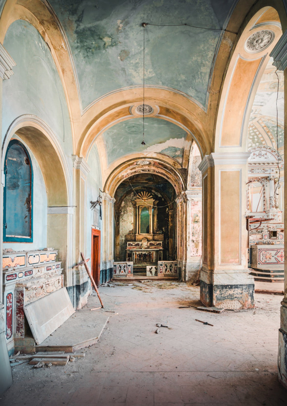 Abandoned Church in Apice Italy
