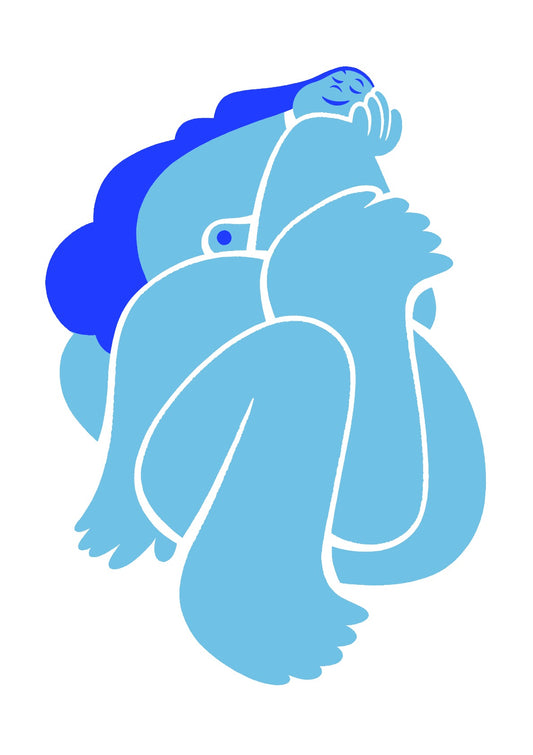 NUDOS: relaxing (blue)