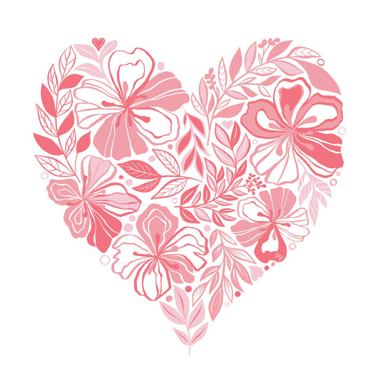 Blooming Love Heart