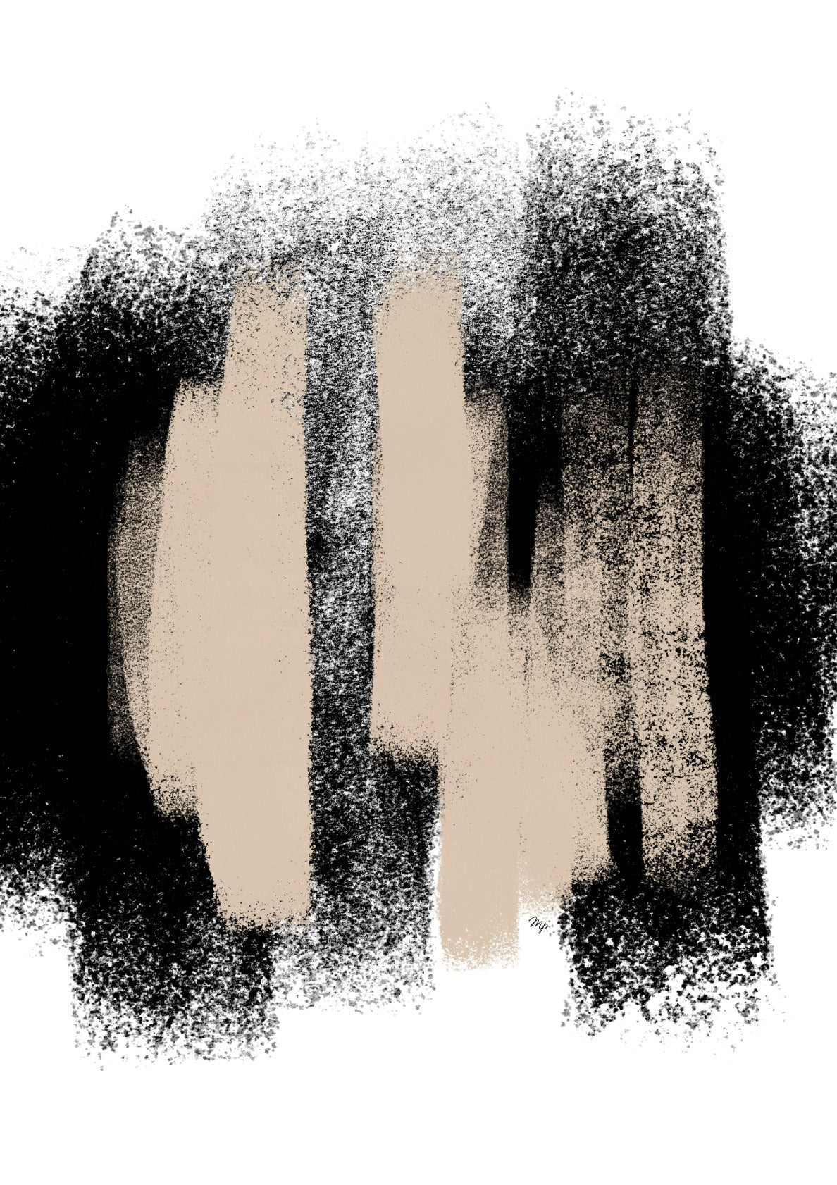 Abstract Border Painting