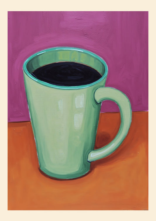 Vibrant Coffee Cup 