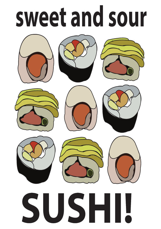 Sushi Sweet and Sour Sushi Lover