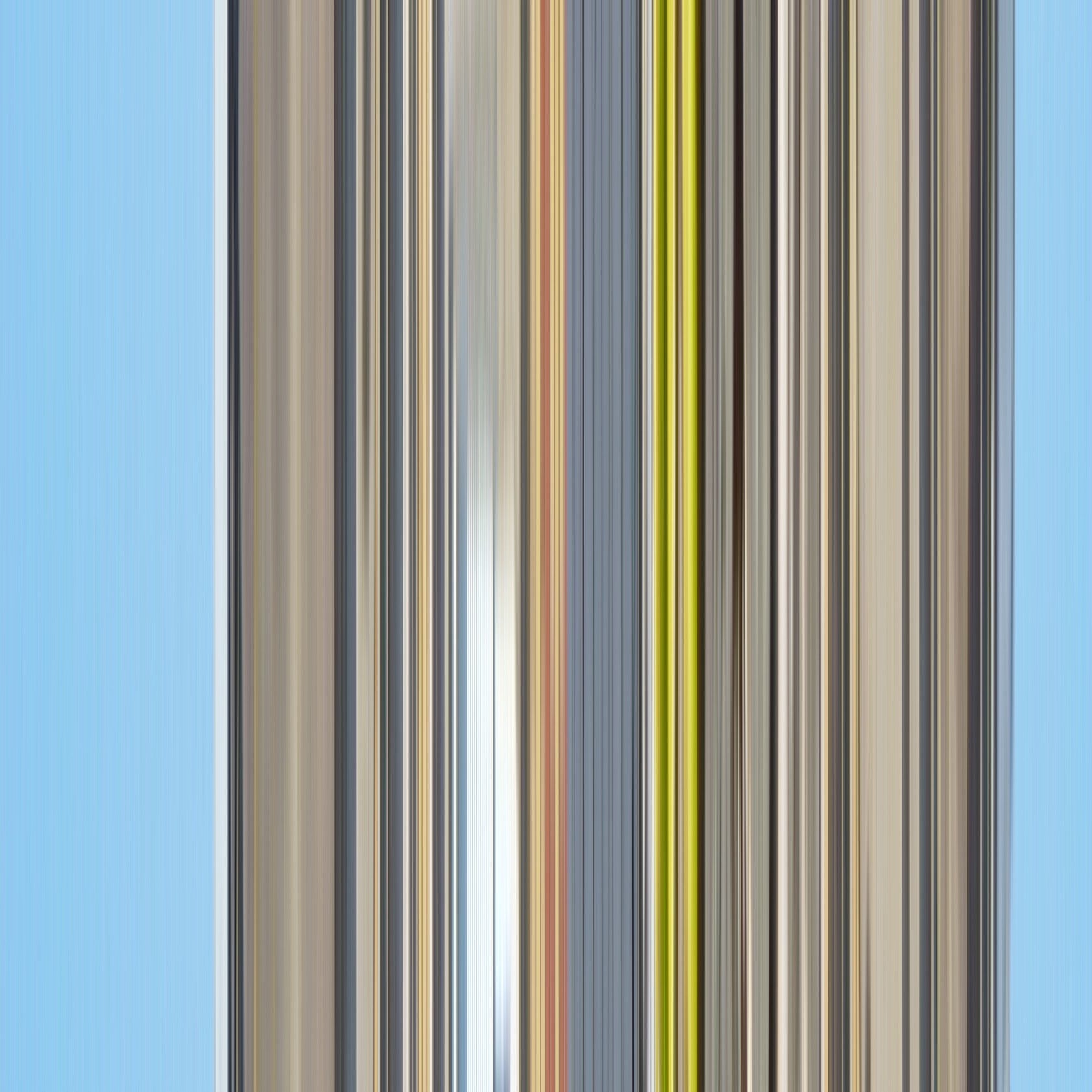 the stripes of the day · blue