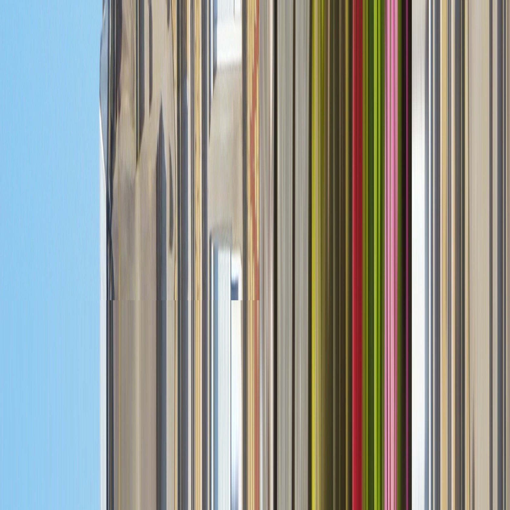 the stripes of the day · blue+