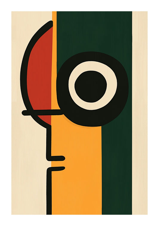 Geometric Abstract Face