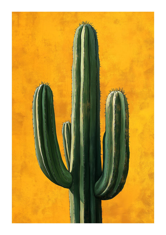 Desert Cactus Illustration