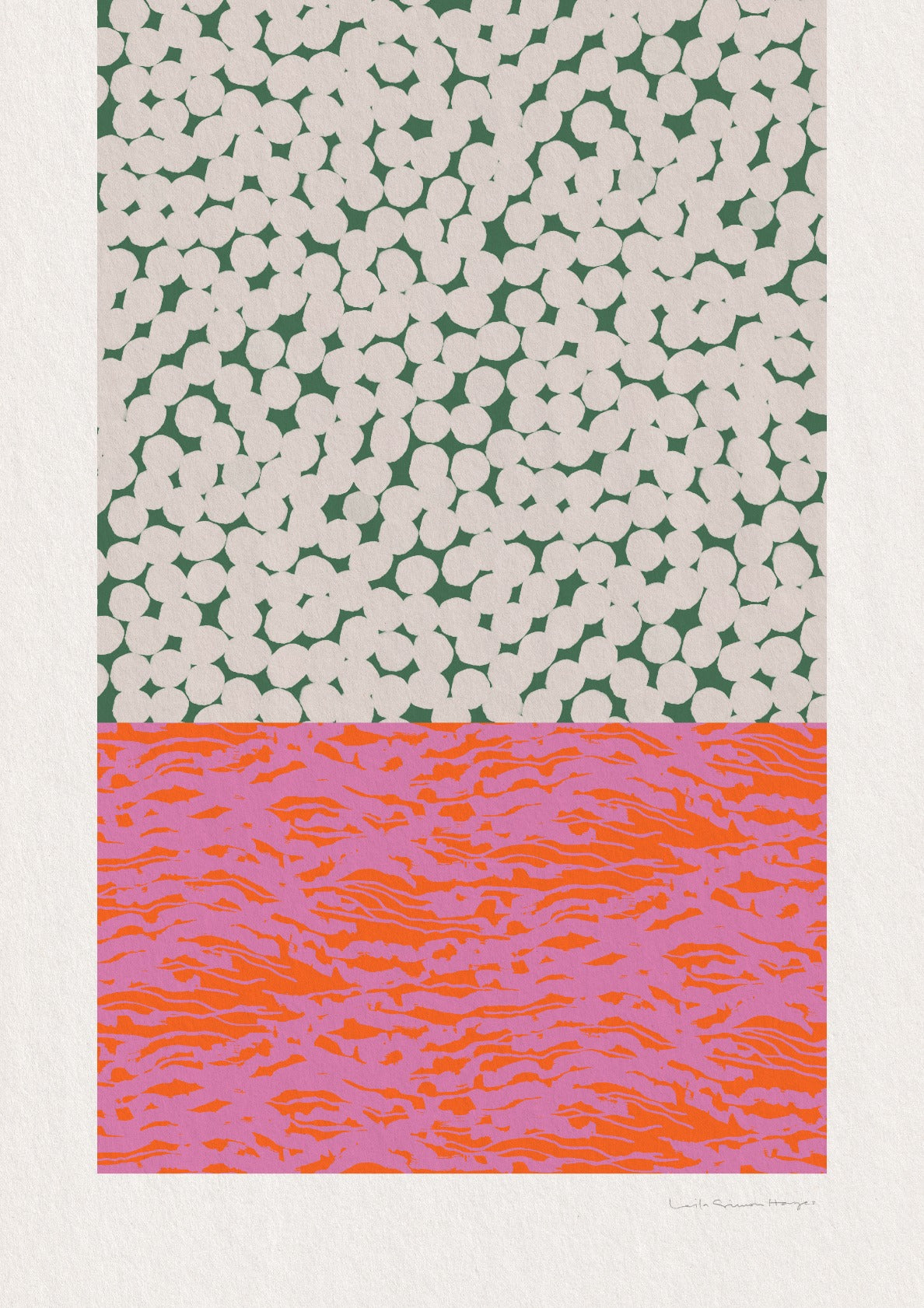 Horizon Collage, green