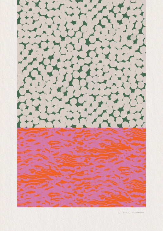 Horizon Collage, green