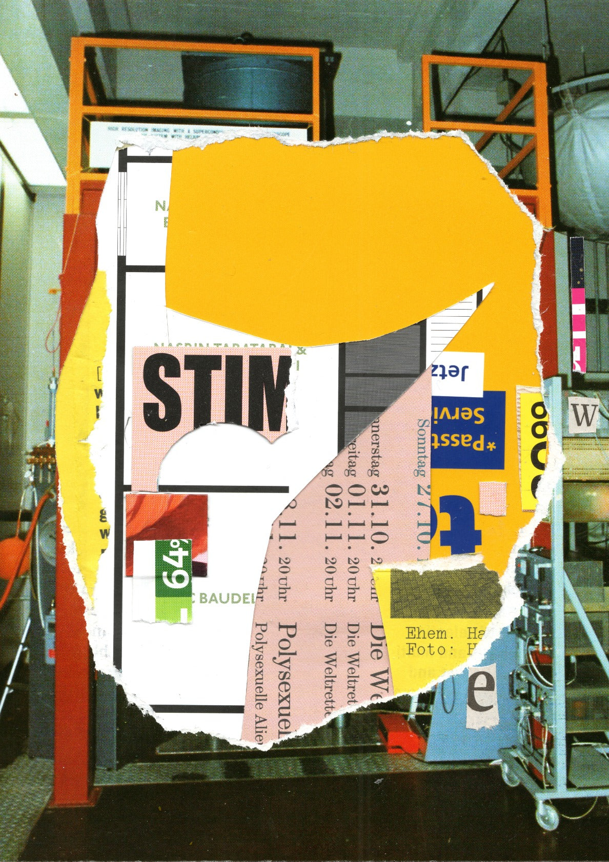 empty space · der neue aufbau