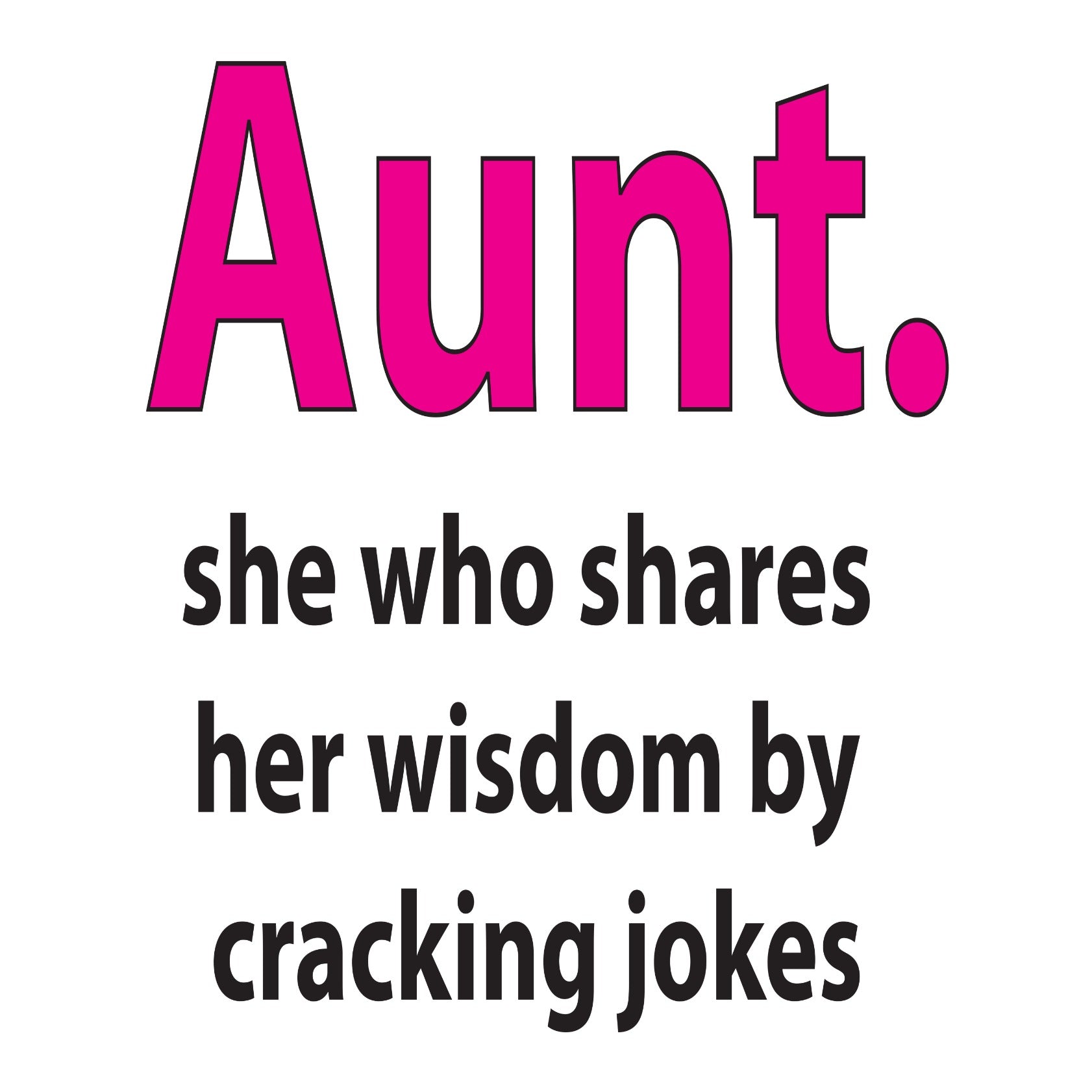 Aunt Quote Aunt