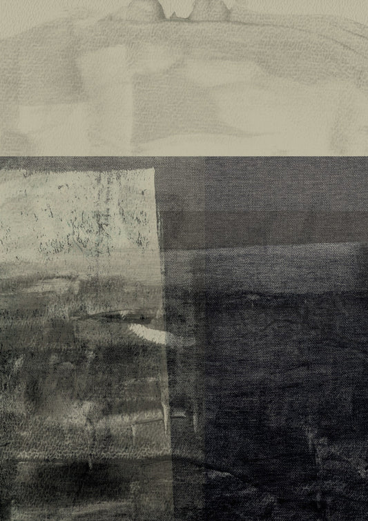 Perfect space. Minimalist abstract landscape.