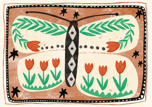 Folk Butterfly
