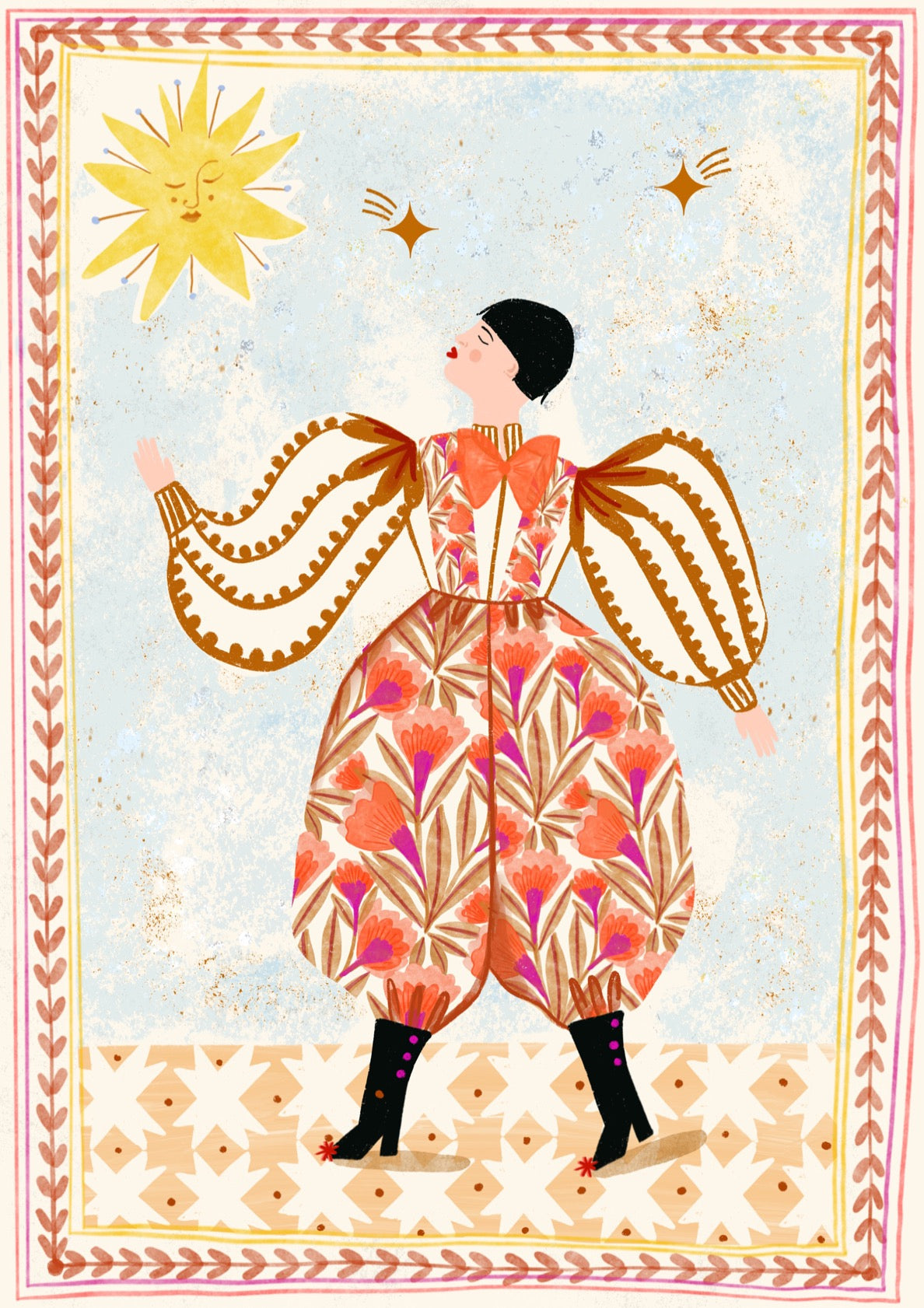 Folk Man and the Sun