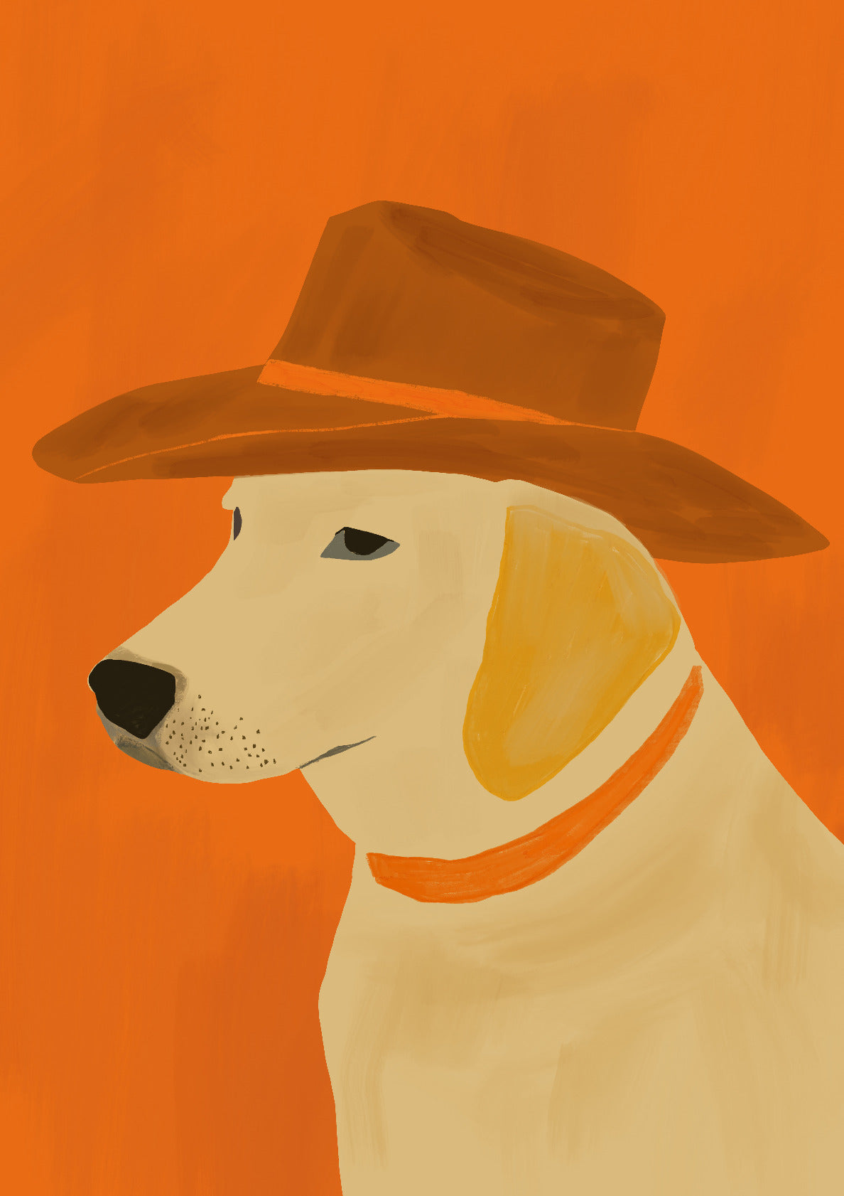 Dog with Hat