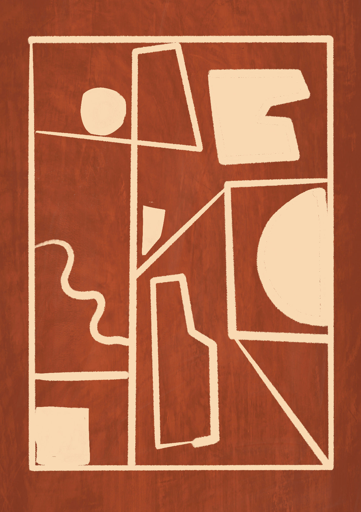 Modern Abstract Minimal Shapes 39/6