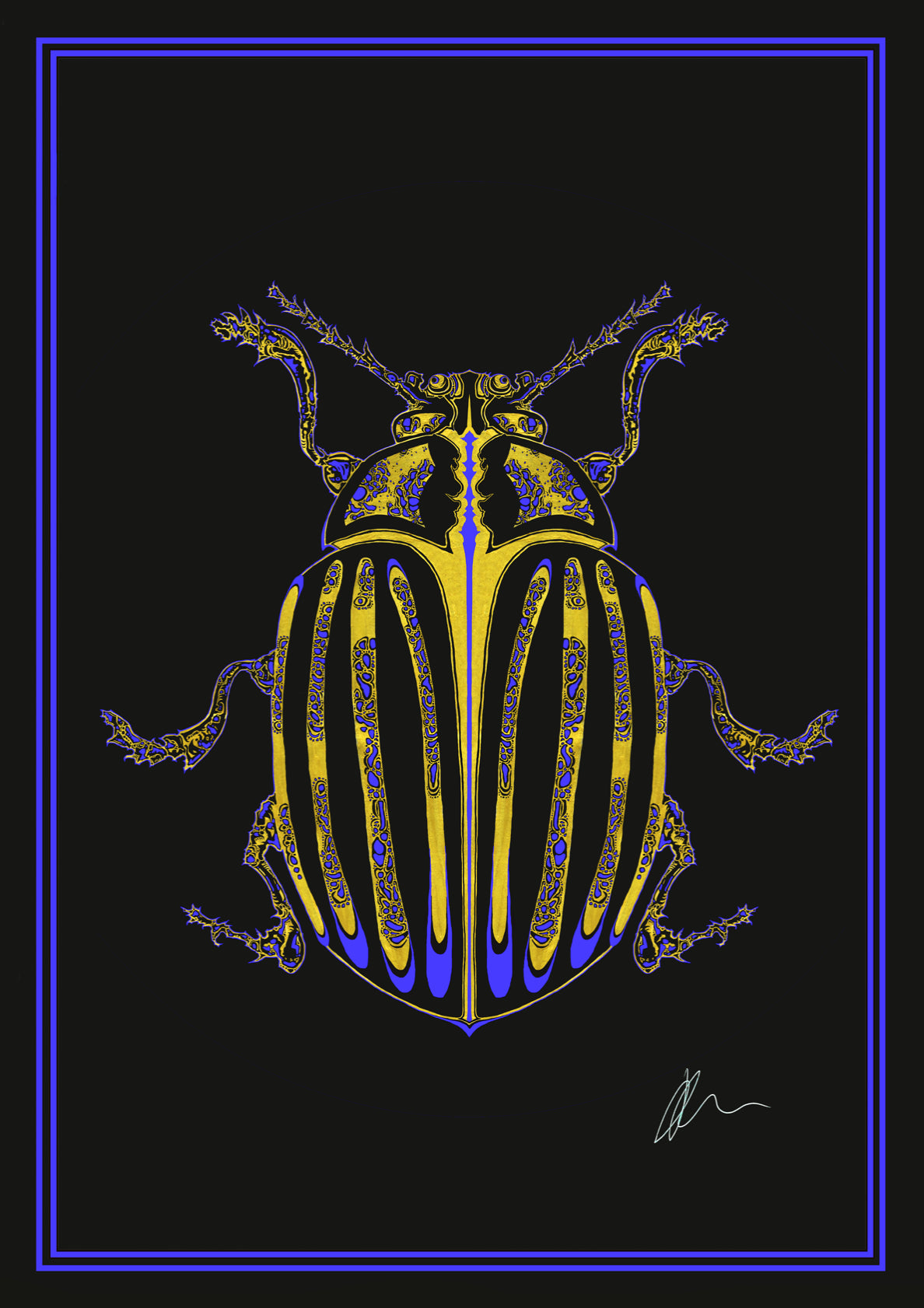 Lucky Scarab Beetle
