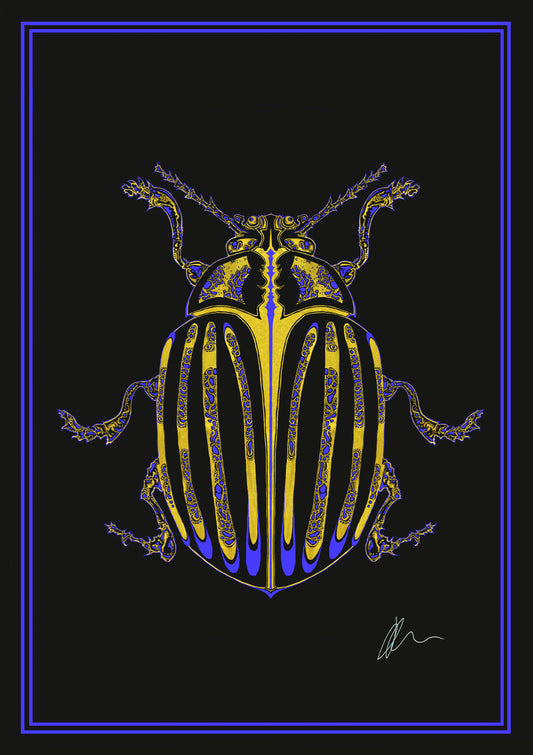 Lucky Scarab Beetle