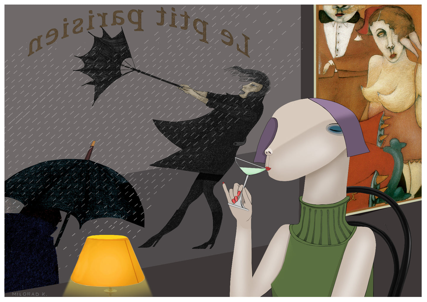 A Rainy Day in Paris