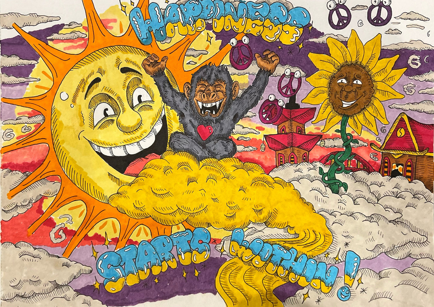 Happiness starts within