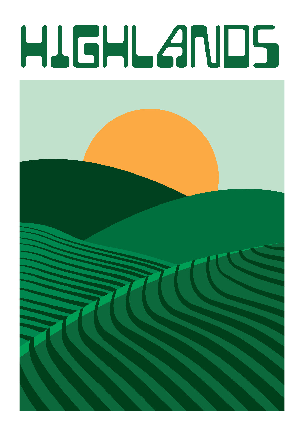 Highlands Landscape (tea plantations)