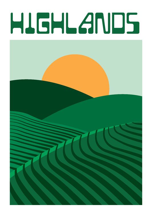 Highlands Landscape (tea plantations)