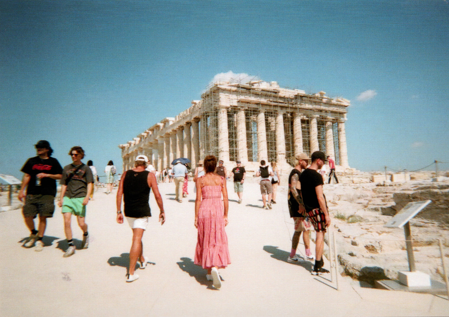 The Cool Kidz, the Pink Dress and the Parthenon