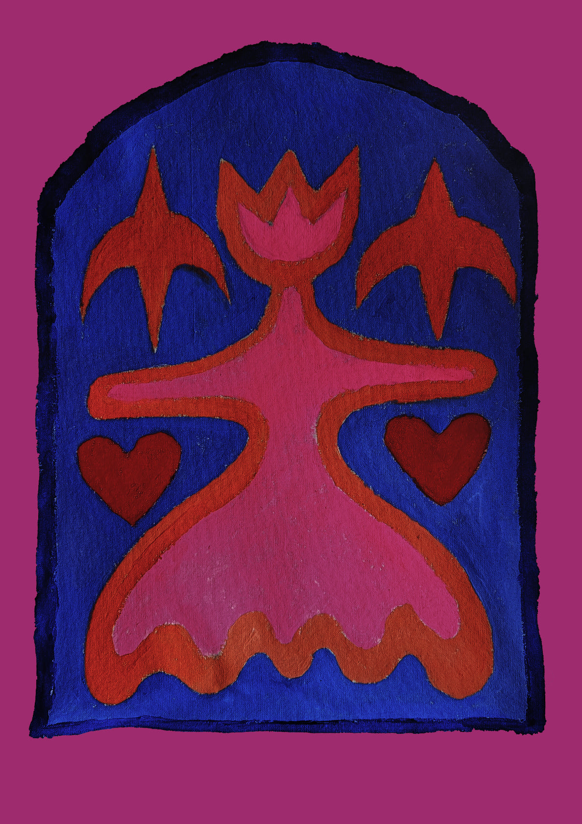 An artifact of love - pink