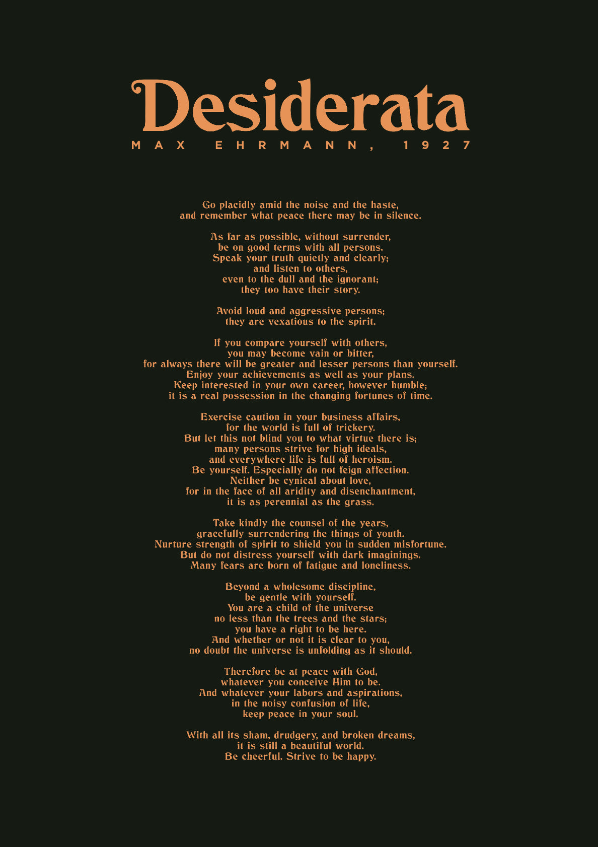Desiderata 01
