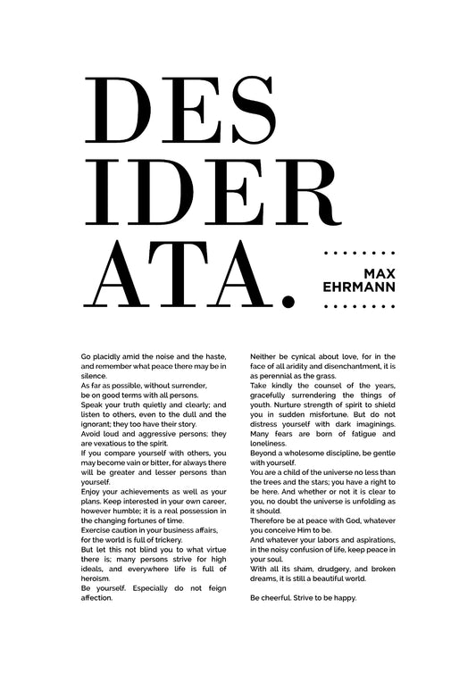 Desiderata 05