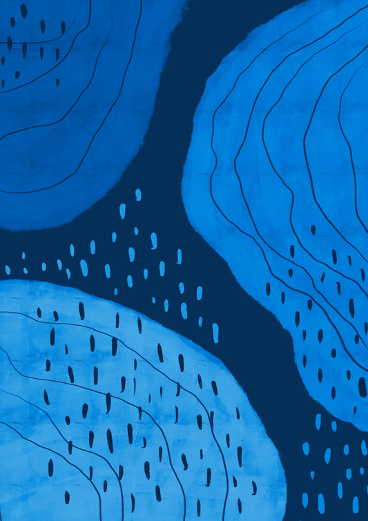 Ocean on a Blue Moon Night