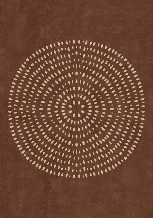 Organic Circular Dot Pattern 02