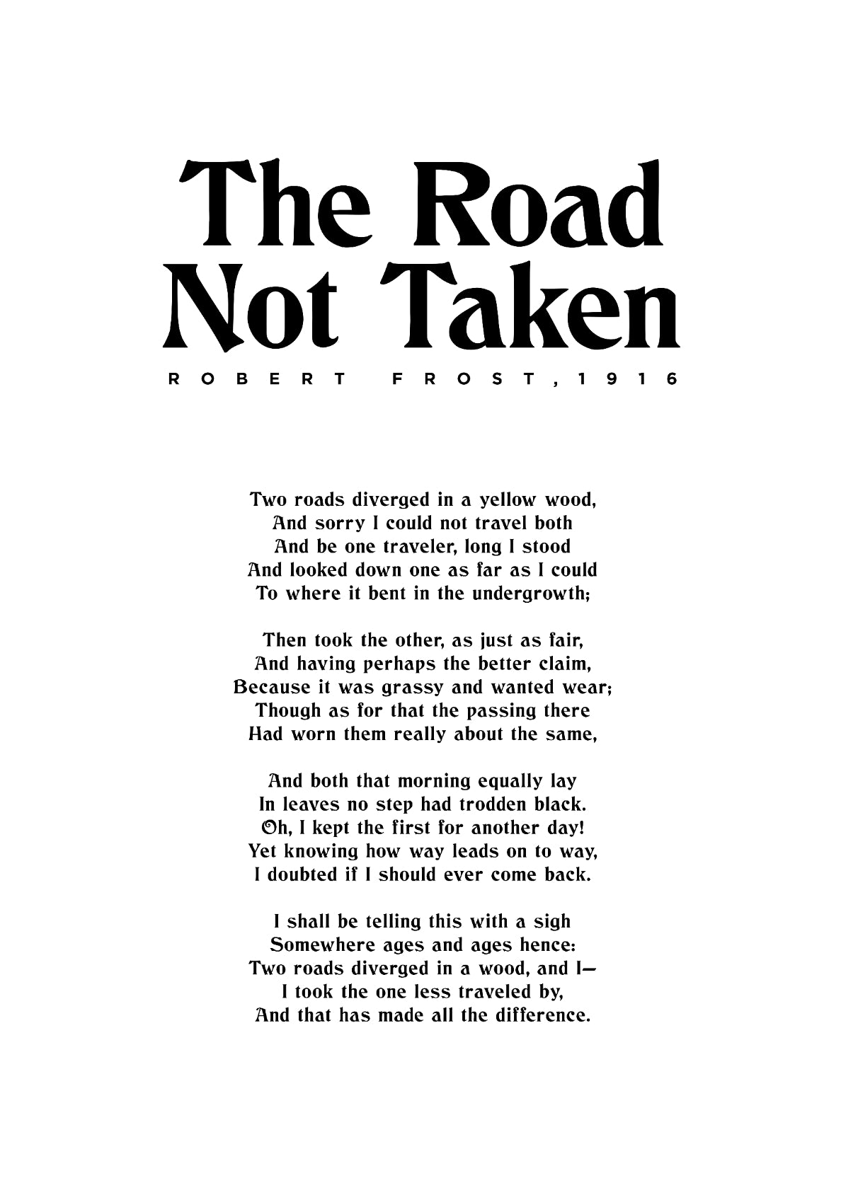 The Road Not Taken 02